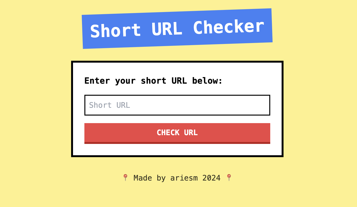 URL Checker